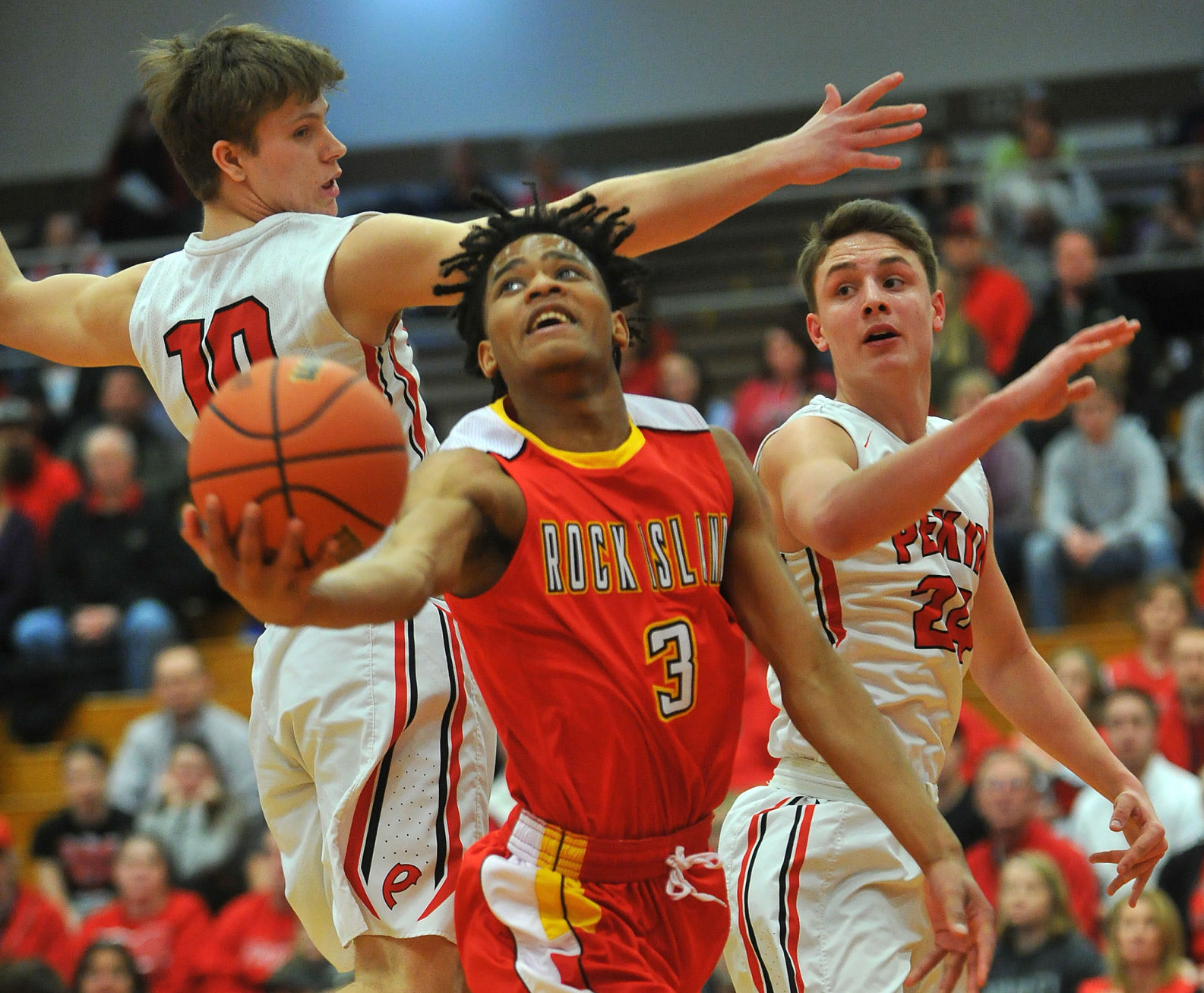 Rock Island vs Pekin boys Class 4A Regional